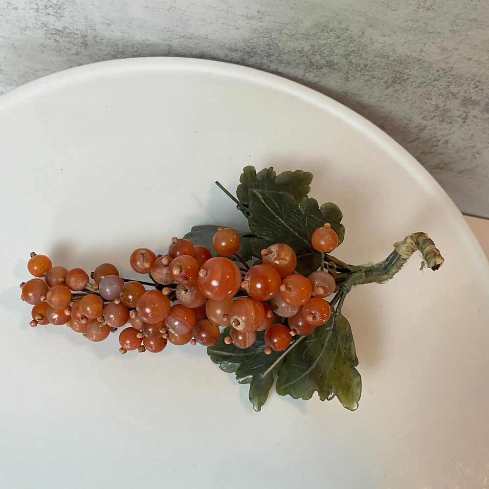 Jade Currents and leaves MCM Rare Vintage